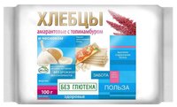 Хлебцы амарантовые Di & Di с топинамбуром и чесноком (пакет) 100 г