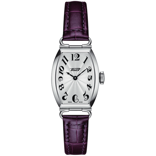 фото Наручные часы tissot наручные часы tissot heritage porto small lady t128.109.16.032.00, фиолетовый