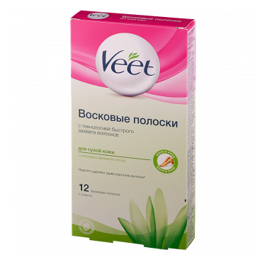 Вит/Veet полоски восковые д/сухой кожи №12 Рекитт Бенкизер Хэлскер Лтд. - фото №17