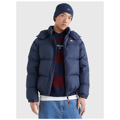 Пуховик TOMMY JEANS ALASKA кроя кэжуал С капюшоном