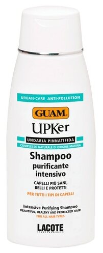Guam шампунь Upker для волос интенсивный очищающий, 200 мл