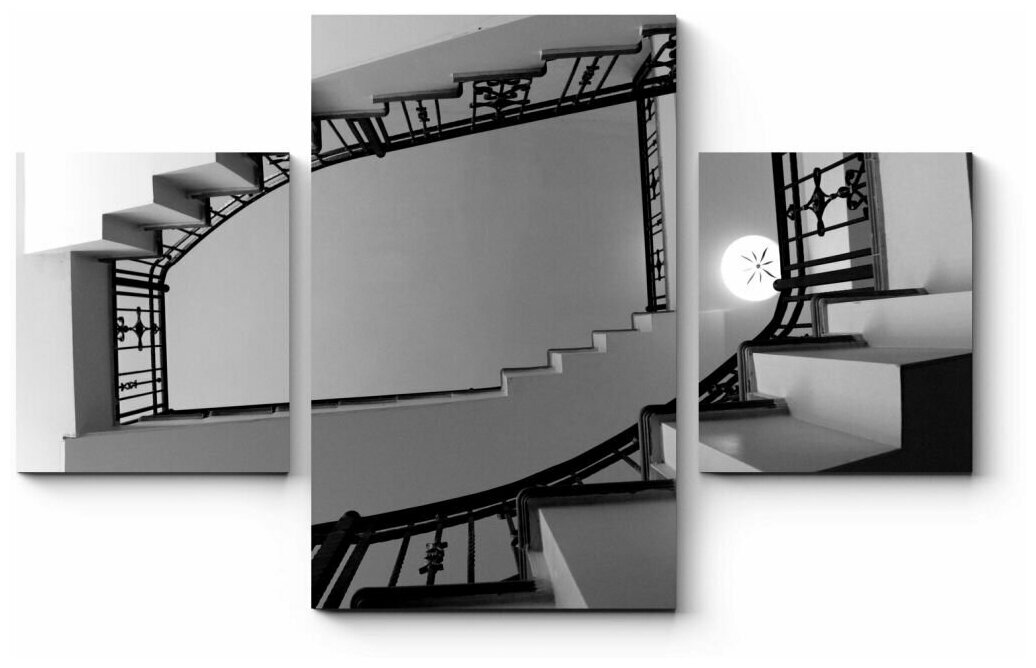 Модульная картина Лестница к верху80x52