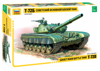 Сборная модель ZVEZDA Советский основной боевой танк Т-72Б (3550) 1:35