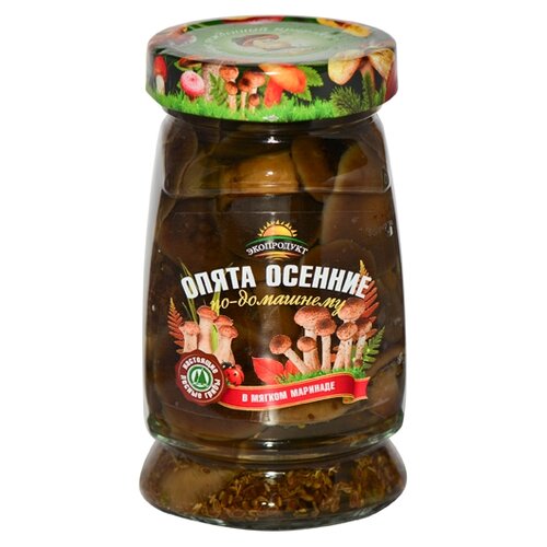 Опята соленые Экопродукт 540гр