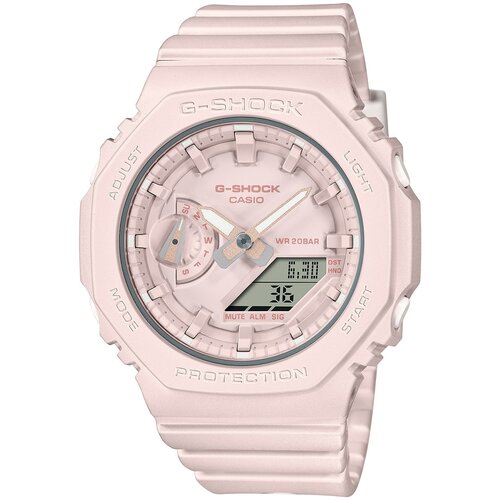 Наручные часы CASIO G-Shock GMA-S2100BA-4AER, розовый наручные часы casio g shock коричневый хаки