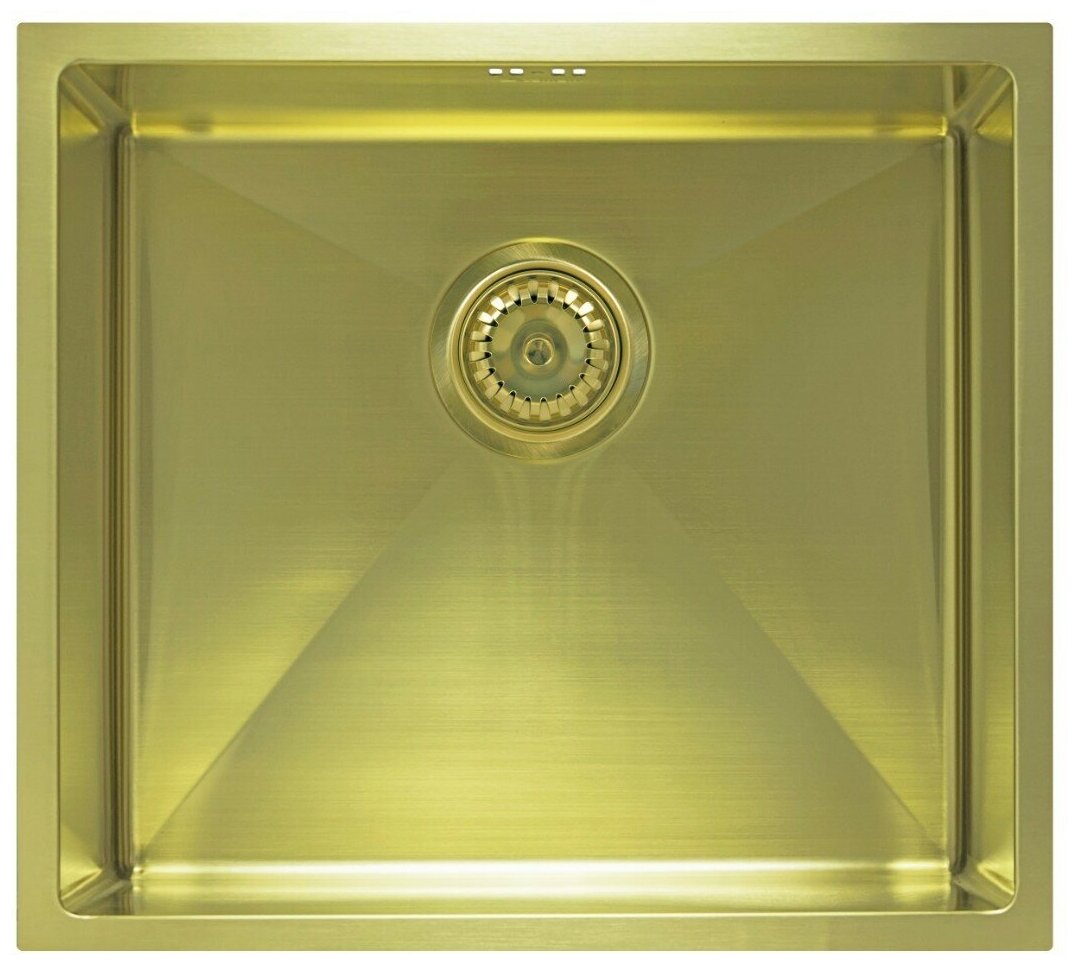 Кухонная мойка Seaman Eco Marino SME-490 Light Gold (PVD), Стандартная Комплектация