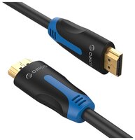 Кабель ORICO HDMI - HDMI (HM14-BK) 1.5 м черный/синий