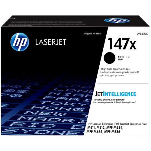 Картридж HP 147X картридж лазерный retech w1470x чер для hp lj m610dn m611dn m612dn