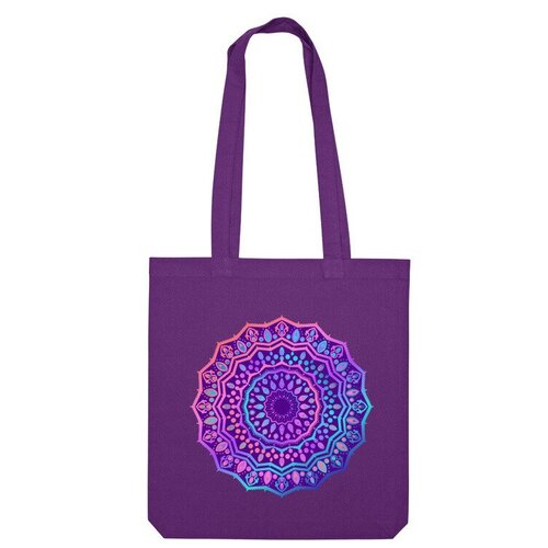 фото Сумка шоппер us basic, фиолетовый