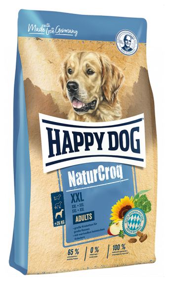 Сухой корм для собак Happy Dog NaturCroq, курица 15 кг (для крупных пород)