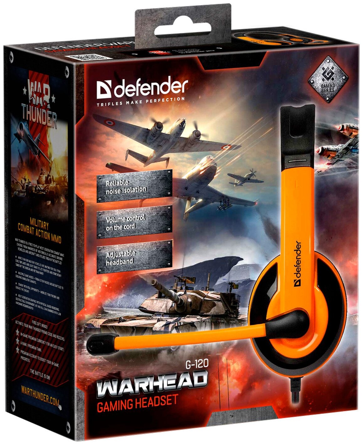 наушники с микрофоном Defender Warhead G-120 - фото №9
