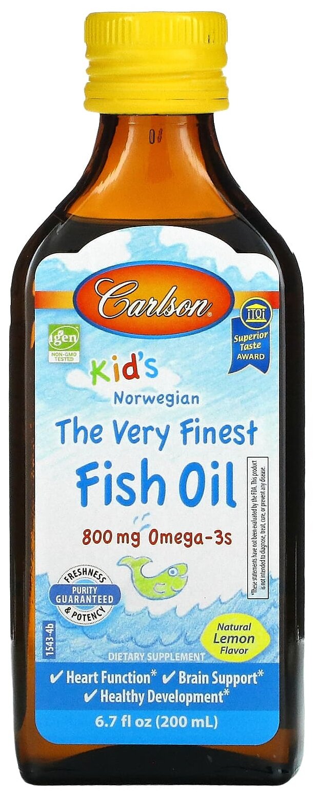 Kid’s The Very Finest Fish Oil д/вн. приема фл.
