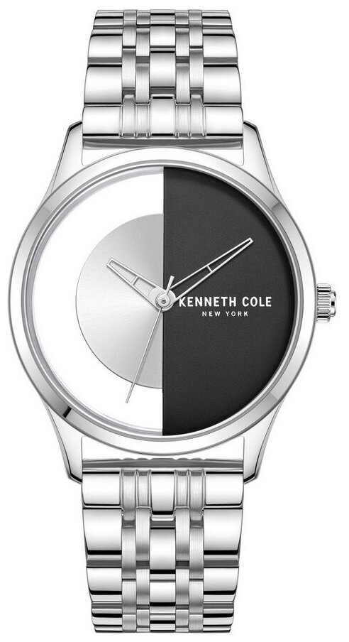 Наручные часы KENNETH COLE Transparency, серебряный