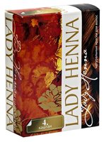 Хна Lady Henna оттенок 4 каштан, 60 г