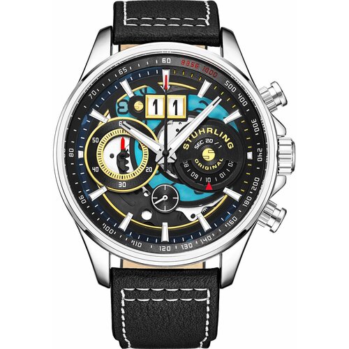 Наручные часы STUHRLING Aviator, черный