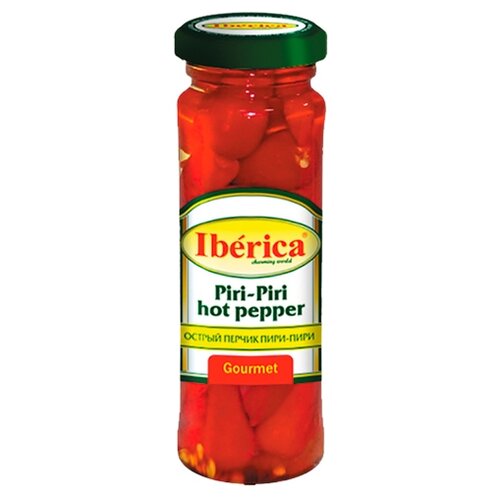 фото Острый перчик Пири-Пири Iberica стеклянная банка 100 г