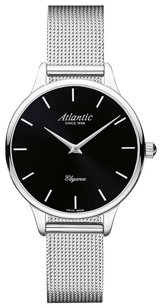 Наручные часы Atlantic Elegance 29038.41.61MB, серебряный, черный