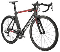 Шоссейный велосипед Cervelo S5 DA (2018) black/red 48 см (требует финальной сборки)