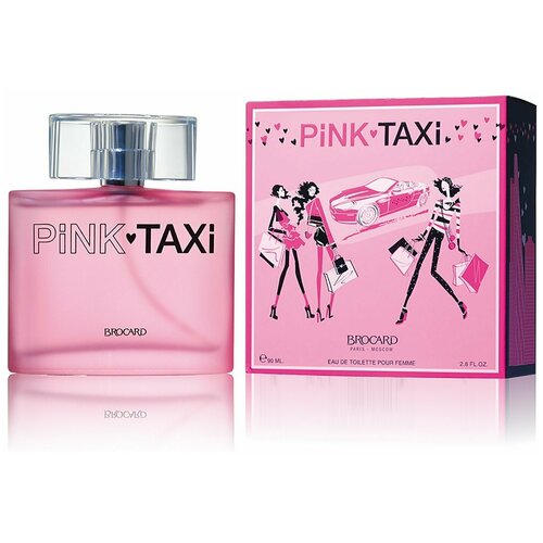 женская туалетная вода brocard pink taxi 90 мл BROCARD Pink Taxi туалетная вода 90 мл