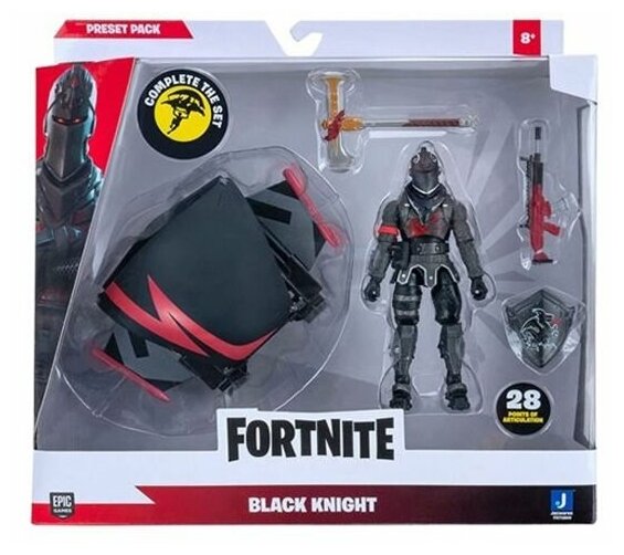Fortnite - Фигурка героя Black Knight с аксессуарами (PP)