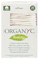 Ватные палочки Organyc Beauty из органического хлопка 200 шт. коробка