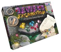 Набор для раскопок Danko Toys Jewerly Excavation Горный хрусталь