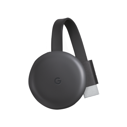 ТВ-адаптер Google Chromecast 2018