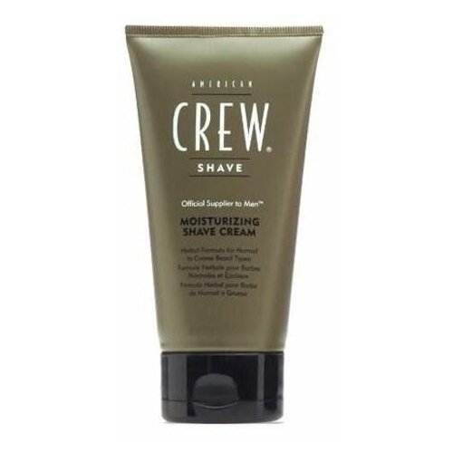 Moisturizing Shave Cream Крем увлажняющий для бритья 150 мл american crew увлажняющий крем для бритья moisturizing shave cream 150 мл american crew shave