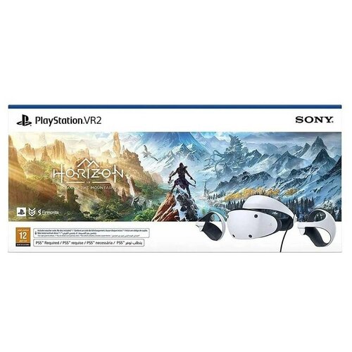 Шлем VR Sony PlayStation VR2, 120 Гц, белый + игра Horizon: Call of the mountain. Европа наша вилка