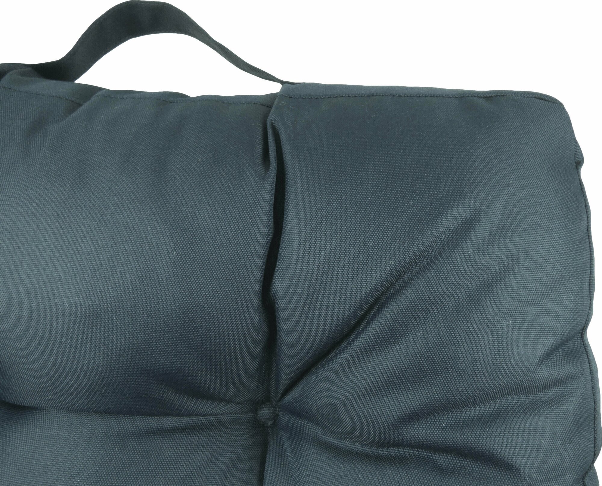 Сидушка для пикника Linen Way 50х50х10 см водоотталкивающая цвет стальной - фотография № 3
