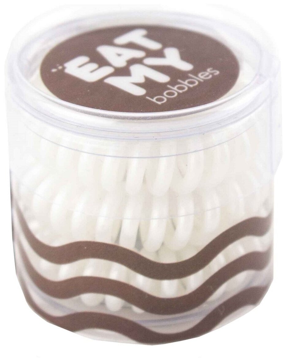 Eat My Резинка для волос "Двойной шоколад" мини упаковка, 3 шт (Eat My, ) - фото №2