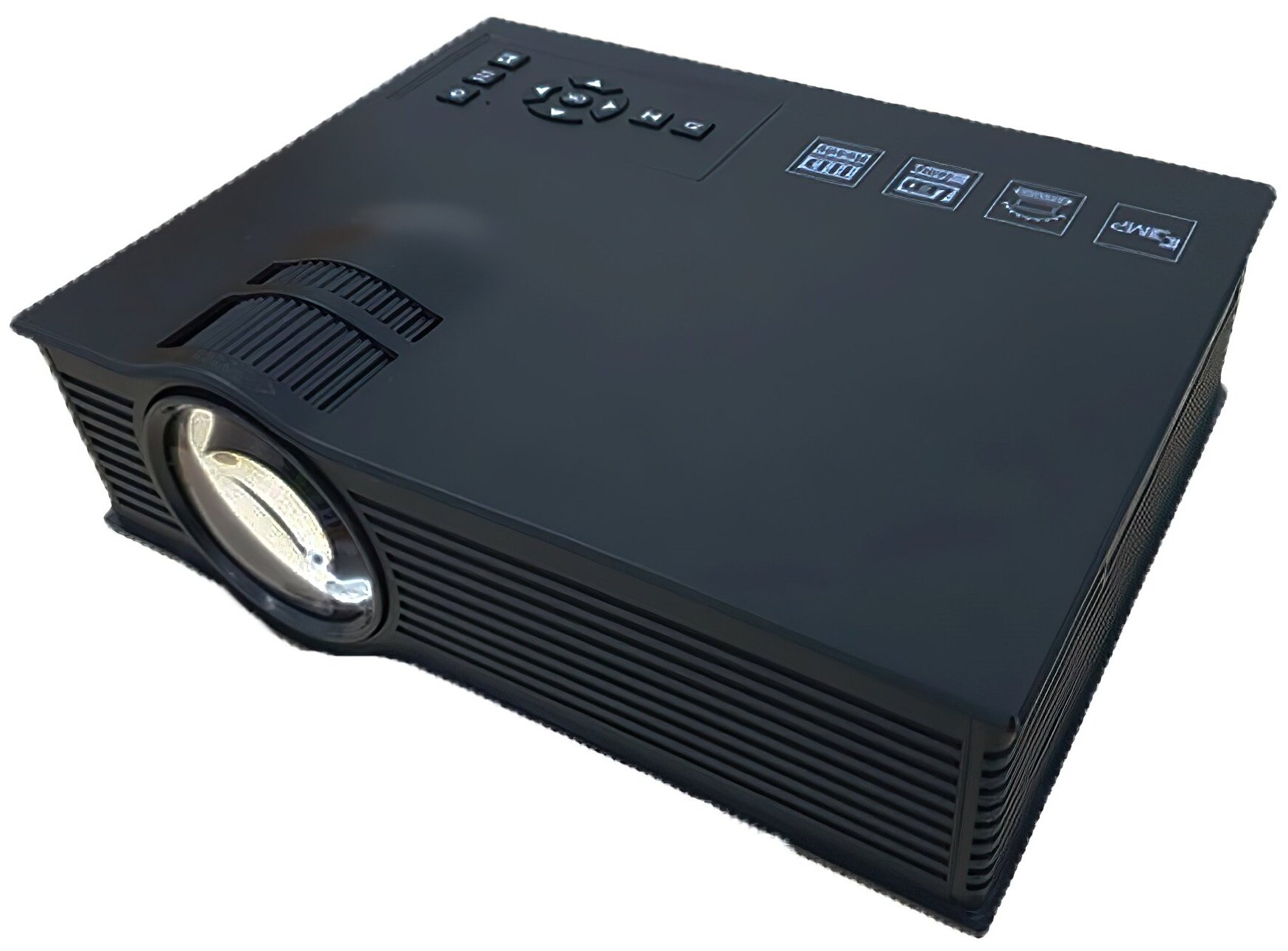 Проектор Unic UC68 черный 800x480 800:1 1800 лм LCD 09 кг