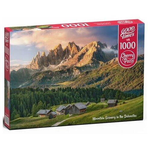 Cherry Pazzl Пазл Горный пейзаж. Доломиты, 1000 деталей tyrol dolomites lake garda panorama 1 450 000