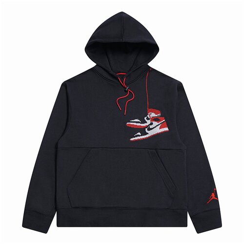 фото Толстовка jordan jumpman holiday hoodie black / xl