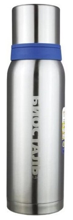 Термос Biostal Охота (1,2 литра), 2 чашки, стальной