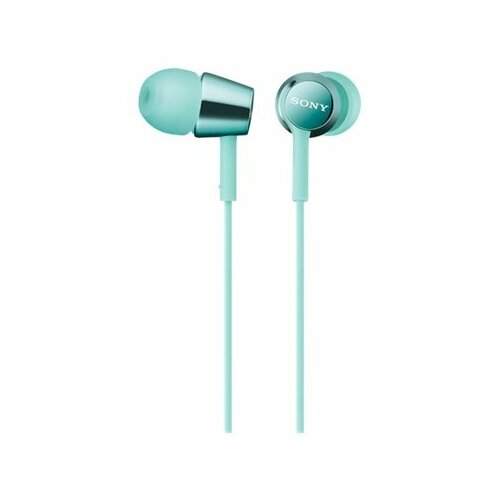 фото Sony наушники проводные sony mdr-ex150 green (mdrex150g.e)