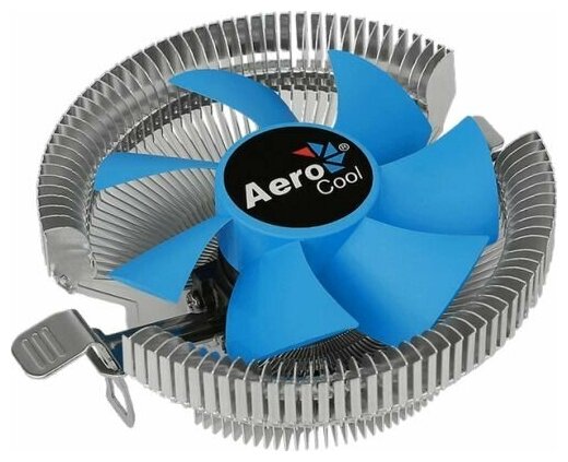 Кулер AeroCool Verkho A-3P 4713105960853 AM4/AM3+/AM3/AM2+/AM2/ FM2/FM1, 112x112x55mm, 2300rpm, 28.9dBA, 61,32 CFM, TDP 100W, 3-Pin