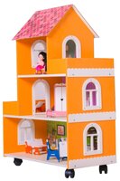 SunnyToy кукольный домик Оранжевое настроение, розовый/оранжевый