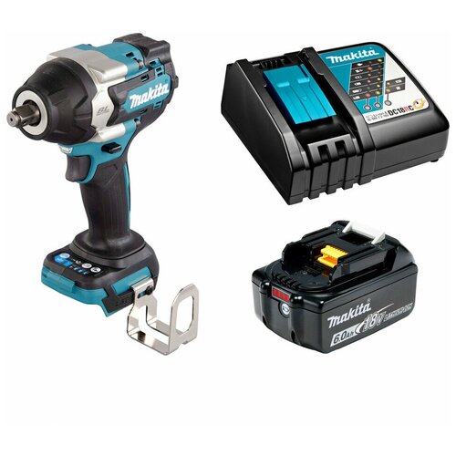 Гайковерт аккумуляторный 18В 700Нм - 12 Makita DTW700 Li-Ion 1x6Ач зу DTW700RG 4176000₽