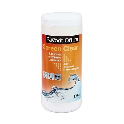 фото Favorit Office Screen Clean F130001 влажные салфетки 100 шт. для экрана