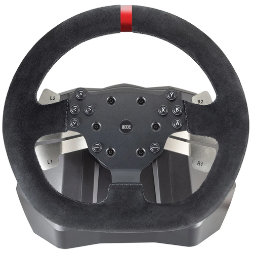 ps 4 руль artplays street racing wheel turbo c900 совместим с ps3 пк xbox one xbox 360 Руль Artplays V-1200 Vibro, черный, 1 шт.