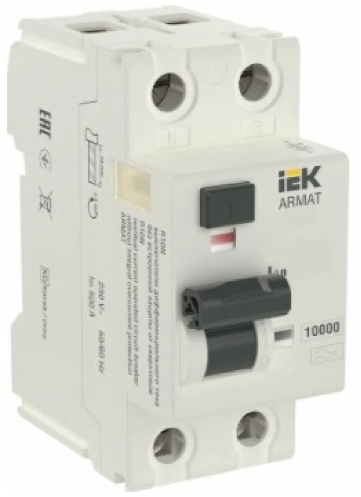 Выключатель дифференциального тока IEK ARMAT R10N