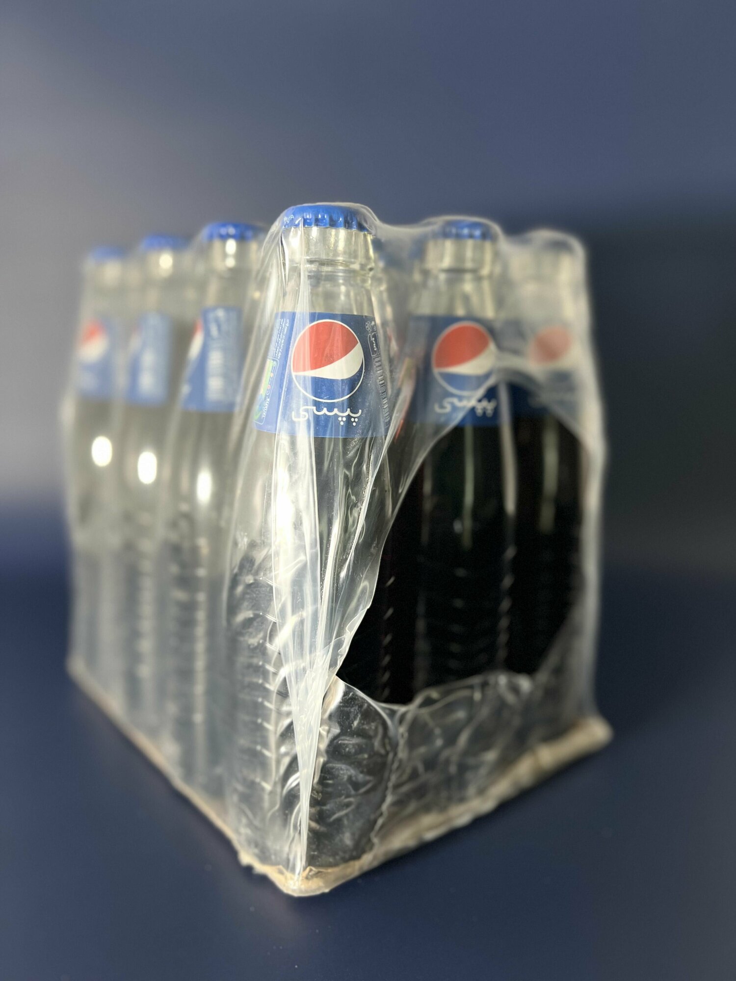 Напиток Pepsi газированный 12 шт по 250мл стекло - фотография № 2