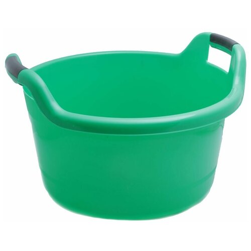 Таз пластмассовый Musson круглый с ручками 20 л зеленый 1043₽