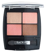 IsaDora Тени для век Eye shadow quartet 17 sunset glow