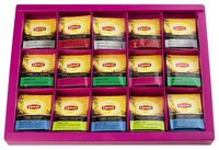 Чай Lipton Подарочная коллекция ассорти в пакетиках подарочный набор, 65 шт.
