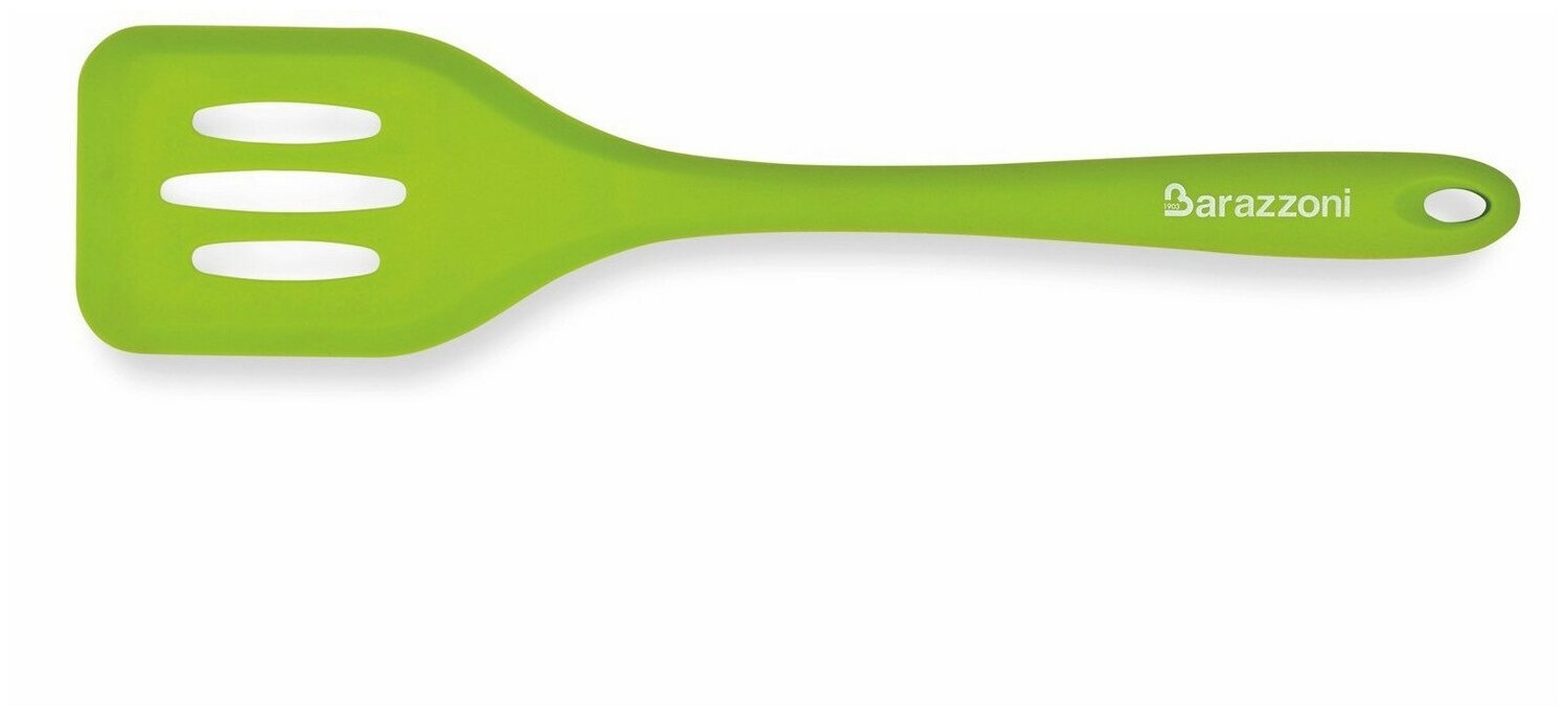 Лопатка Barazzoni My Utensil Silicone New, 29.5 см, зеленая