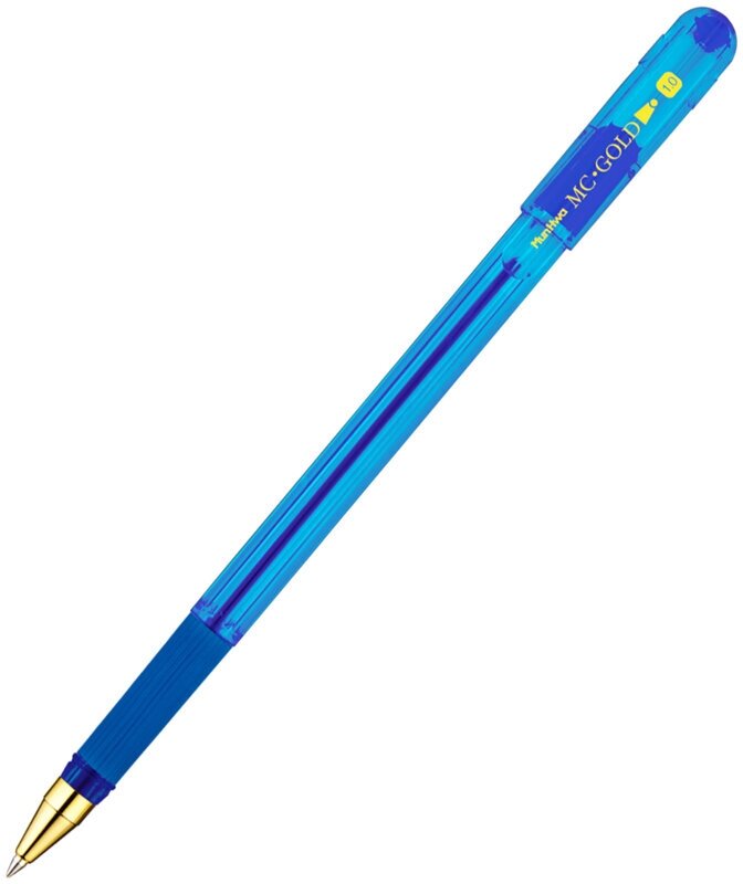 Ручка шариковая MunHwa MC Gold (0.7мм, синий цвет чернил, масляная основа) 1шт. (BMC10-02)