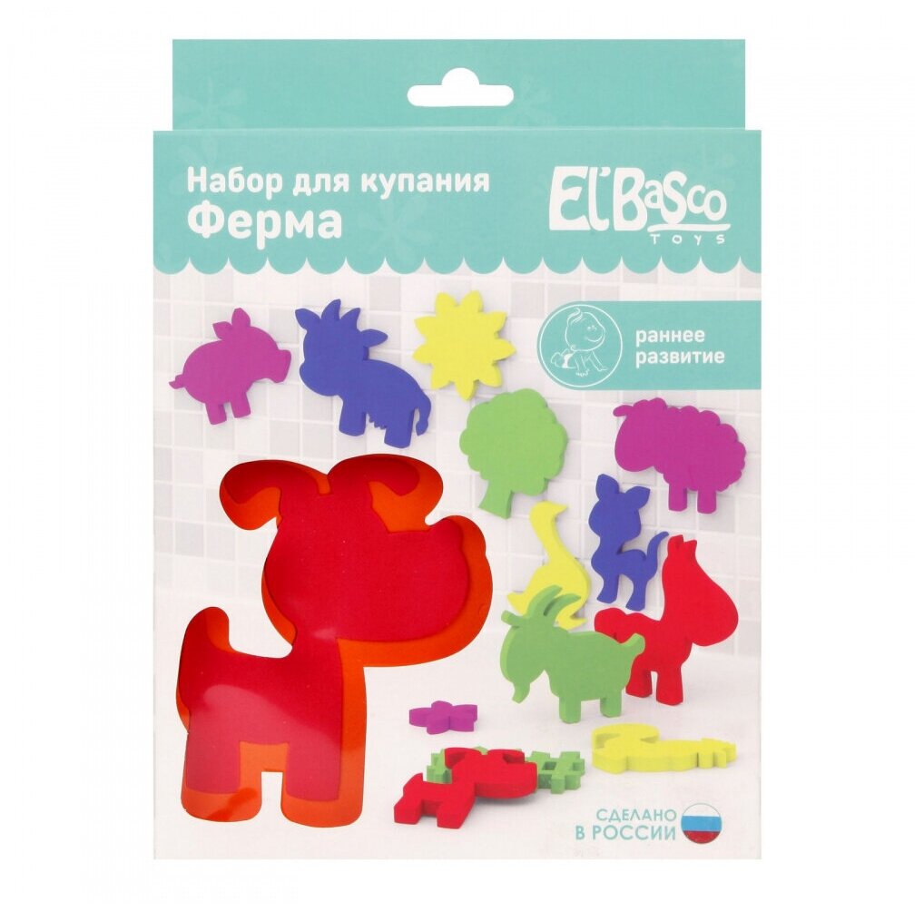 Набор для купания El&aposBasco Toys Ферма 02-003