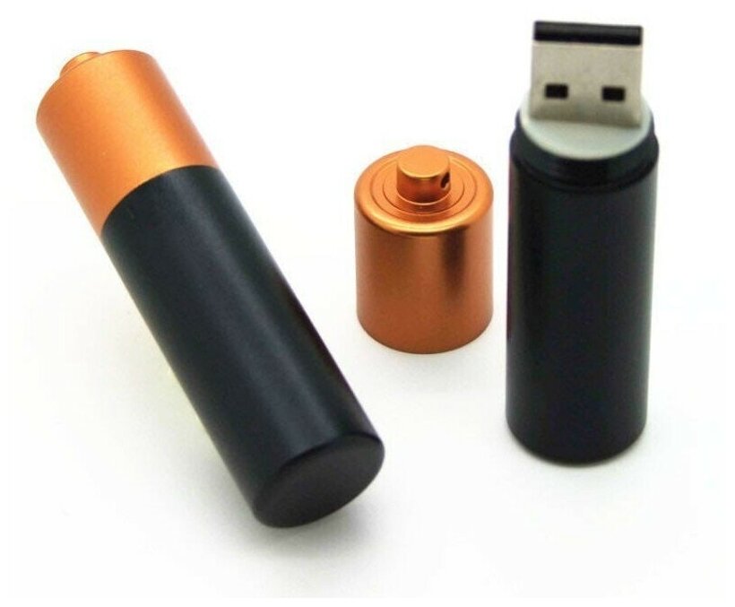 Подарочный USB-накопитель батарейка прикольная флешка 32GB